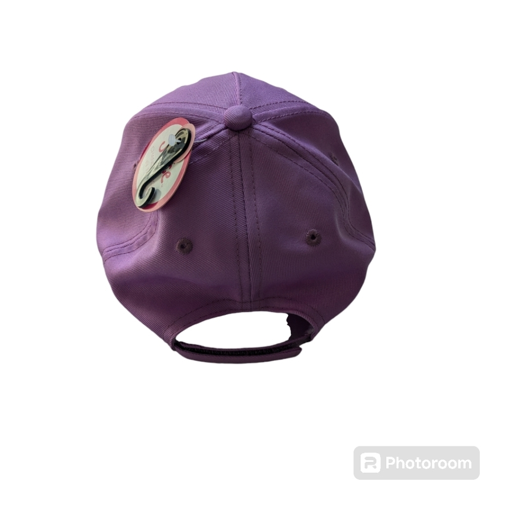 Justice Baseball Hat/Cap. Purple (changes color in the sun). Adjustable. NWT - Picture 5 of 12